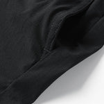 Solid Drawstring Cargo Shorts