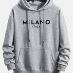 Milano Print Relax Fit Hoodie