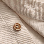 Men's Textured Corduroy Long Sleeve Shirt