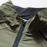 Japanese Streetwear Casual Half-zip Short Sleeve Shirt