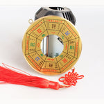 Feng Shui Bagua Map Copper Coin Chinese Knotting Balance Energy Map
