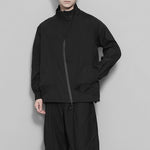 Irregular Neckline Casual Jacket