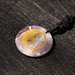 Buddha Stones Various Crystal Amethyst Tiger Eye Green Aventurine Yin Yang Spiritual Necklace Pendant