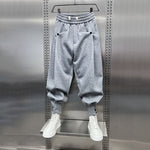 Solid Color Loose Casual Harem Pants