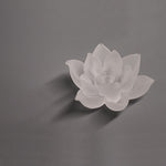 Buddha Stones Mini Lotus Liuli Crystal Healing Meditation Stick Incense Burner
