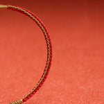 Buddha Stones Handmade Chinese Zodiac Rabbit Rooster Rat Horse Dragon Protection Braid String Bracelet