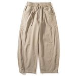 Cotton Oversized Utility Wide-Leg Pants