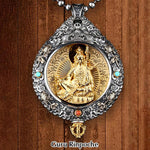 Buddha Stones Chinese Zodiac Natal Buddha Thangka Nine Palaces Eight Diagrams Wealth Rotatable Necklace Pendant
