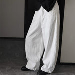 Casual Curved Loose-fitting Trousers