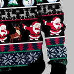 Men's snowman print Christmas round neck T-shirt