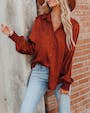 Zeagoo Satin Button Down Blouse Zebra Print Lantern Casual Long Sleeve Collared Shirts Tops