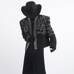Rhinestone Loose Suit Jacket