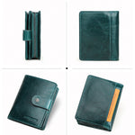 RFID Multifunctional Leather Wallet