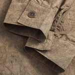 Retro Irregular Placket Casual Shirt