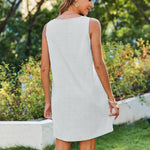 Zeagoo Summer Dress for Women Sleeveless Tank Dress