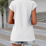 Zeagoo T Shirt Women's V-Neck Short Sleeve Blouse Top (DE Only)