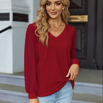 Zeagoo Women's Blouses Elegant Long Sleeve Tunic Tops (DE Only)