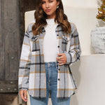 Zeagoo Women's Checked Shirt-Jacket (DE Only)