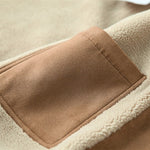 Suede Vintage Plus Velvet Warm Jacket