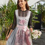Zeagoo Dirndl Blouse Women's Lace Dirndl Blouse (DE Only)