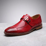 Arezzo Leather Monk Loafers