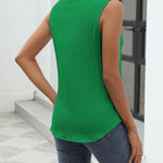 Zeagoo Sleeveless Button Down Shirts V Neck Solid Tank Tops