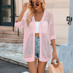 Zeagoo Women's 2025 Summer Crochet Lightweight Cardigan