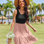 Zeagoo Women Summer Dresses Sleeveless Casual Tank Dress