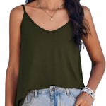 Zeagoo Tank Top V-Neck Sleeveless Summer Tops (DE Only)