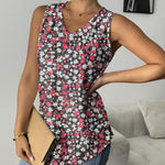 Zeagoo Women Eyelet Tank Tops Sleeveless Shirts V Neck Cute Top