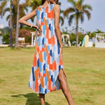 Zeagoo Women Casual Summer Dress Pleated Sundress