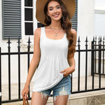 Zeagoo Tank Top Women's Sleeveless T-Shirt (DE Only)