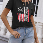 Zeagoo Flag Shirts Short Sleeve Patriotic Shirt 4th of July Tee
