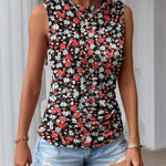 Zeagoo Ruched Tank Tops Dressy Casual Shirts