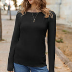 Zeagoo Knitted Pullover Ribbed Long Sleeve Pullover (DE Only)