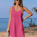 Zeagoo Summer Dress for Women Sleeveless Tank Dress