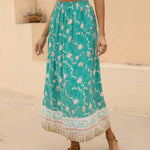 Zeagoo Women's Boho Floral Skirt
