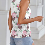 Zeagoo Ruched Tank Tops Dressy Casual Shirts