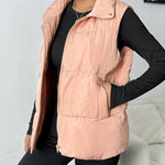 Zeagoo Women Puffer Vest Winter Warm Zip Up Padded Outerwear
