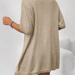 Zeagoo Short Sleeve Crochet Kimonos Open Front Cover Ups