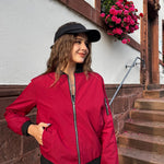 Zeagoo Short Bomber Jacket