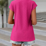 Zeagoo T Shirt Women's V-Neck Short Sleeve Blouse Top (DE Only)