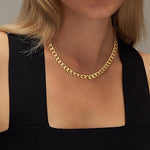 Cavaro™ | Gold Chunky Cuban Link Necklace
