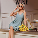 Zeagoo Summer Dress Women's Dresses Elegant Beach Dress (DE Only)