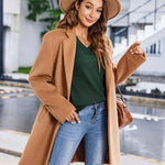 Zeagoo Long Sleeve Shirts for Women V Neck Casual Sweaters