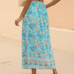 Zeagoo Women's Boho Floral Skirt