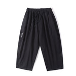 Loose-fitting Wide-leg Casual Straight-leg Pants