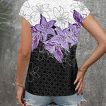 Zeagoo T Shirt Women's V-Neck Short Sleeve Blouse Top (DE Only)
