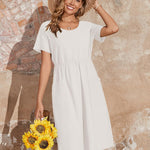 Zeagoo Summer Dress Women's Linen Dresses (DE Only)