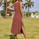 Zeagoo Women Casual Summer Dress Pleated Sundress